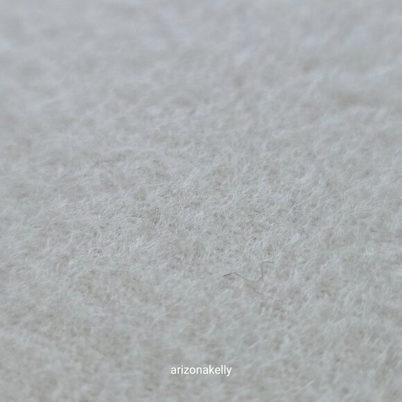 NWOT Nordstrom Cashmere Ivory Woven Fringe Scarf - Picture 8 of 13